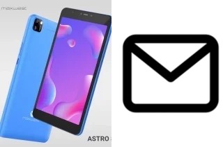 Richten Sie E-Mails auf dem Maxwest Astro 8q ein