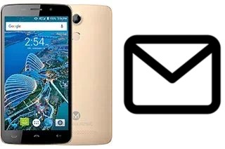 Richten Sie E-Mails auf dem Maxwest Nitro 55 LTE ein