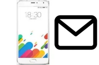 Richten Sie E-Mails auf dem Meizu Blue Charm Metal ein