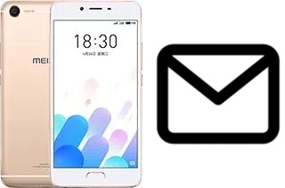 Richten Sie E-Mails auf dem Meizu E2 ein