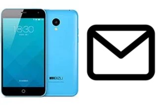 Richten Sie E-Mails auf dem Meizu M1 ein