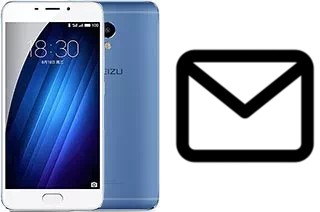 Richten Sie E-Mails auf dem Meizu M3e ein