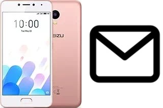 Richten Sie E-Mails auf dem Meizu M5c ein