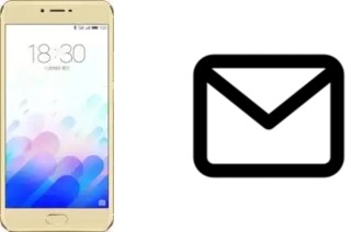 Richten Sie E-Mails auf dem Meizu X ein