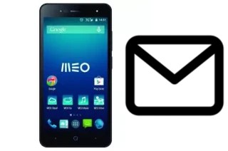 Richten Sie E-Mails auf dem Meo Smart A80 ein