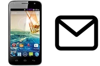 Richten Sie E-Mails auf dem Micromax A105 Canvas Entice ein