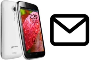 Richten Sie E-Mails auf dem Micromax A116 Canvas HD ein