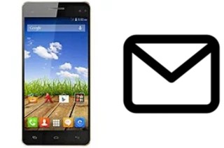 Richten Sie E-Mails auf dem Micromax A190 Canvas HD Plus ein