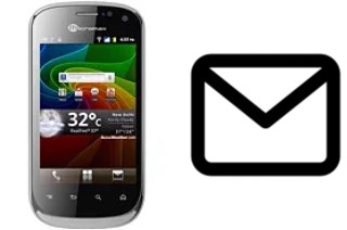 Richten Sie E-Mails auf dem Micromax A75 ein