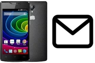 Richten Sie E-Mails auf dem Micromax Bolt D320 ein