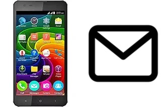 Richten Sie E-Mails auf dem Micromax Bolt Q331 ein