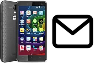 Richten Sie E-Mails auf dem Micromax Bolt Q339 ein