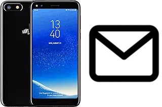 Richten Sie E-Mails auf dem Micromax Canvas 1 2018 ein