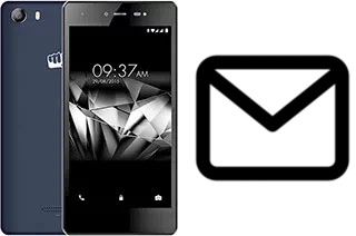 Richten Sie E-Mails auf dem Micromax Canvas 5 E481 ein