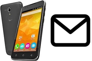 Richten Sie E-Mails auf dem Micromax Canvas Blaze 4G Q400 ein