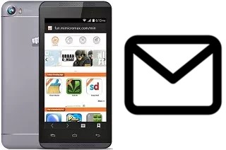 Richten Sie E-Mails auf dem Micromax Canvas Fire 4 A107 ein