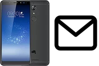 Richten Sie E-Mails auf dem Micromax Canvas Infinity ein