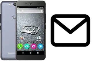 Richten Sie E-Mails auf dem Micromax Canvas Juice 4 Q382 ein