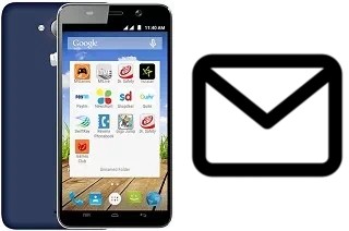 Richten Sie E-Mails auf dem Micromax Canvas Play Q355 ein