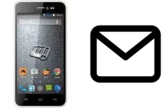 Richten Sie E-Mails auf dem Micromax Canvas Pep Q371 ein