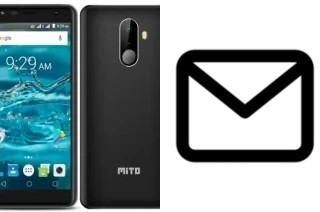 Richten Sie E-Mails auf dem Mito Fullview A16 ein