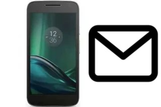 Richten Sie E-Mails auf dem Moto G4 Play ein