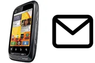 Richten Sie E-Mails auf dem Motorola CITRUS WX445 ein