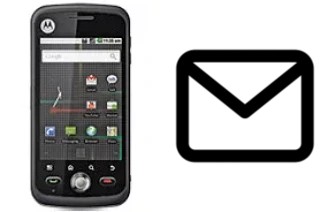 Richten Sie E-Mails auf dem Motorola Quench XT5 XT502 ein