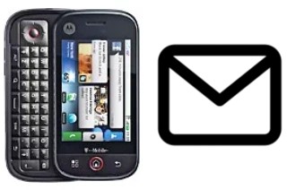 Richten Sie E-Mails auf dem Motorola DEXT MB220 ein