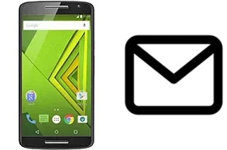 Richten Sie E-Mails auf dem Motorola Moto X Play ein