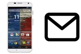 Richten Sie E-Mails auf dem Motorola Moto X ein