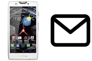 Richten Sie E-Mails auf dem Motorola DROID RAZR HD ein