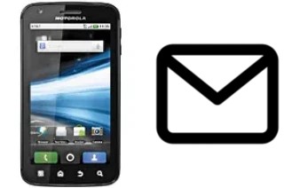 Richten Sie E-Mails auf dem Motorola ATRIX 4G ein