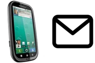 Richten Sie E-Mails auf dem Motorola BRAVO MB520 ein