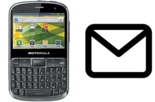 Richten Sie E-Mails auf dem Motorola DEFY Pro ein