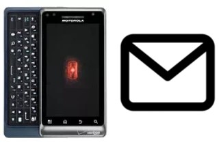 Richten Sie E-Mails auf dem Motorola DROID 2 ein