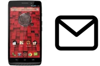 Richten Sie E-Mails auf dem Motorola DROID Maxx ein