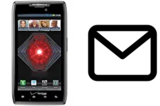 Richten Sie E-Mails auf dem Motorola DROID RAZR MAXX ein