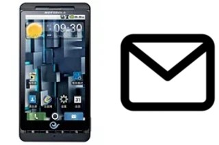 Richten Sie E-Mails auf dem Motorola DROID X ME811 ein