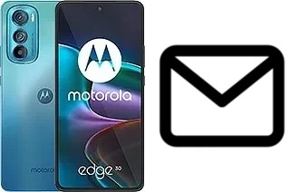 Richten Sie E-Mails auf dem Motorola Edge 30 ein