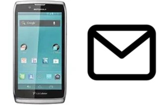 Richten Sie E-Mails auf dem Motorola Electrify 2 XT881 ein