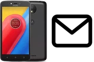 Richten Sie E-Mails auf dem Motorola Moto C ein