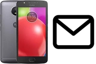 Richten Sie E-Mails auf dem Motorola Moto E4 ein