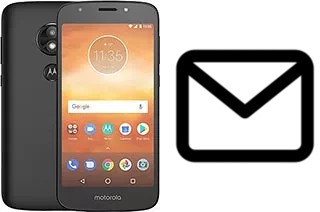 Richten Sie E-Mails auf dem Motorola Moto E5 Play ein