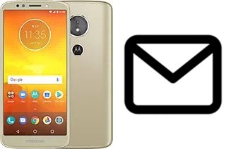 Richten Sie E-Mails auf dem Motorola Moto E5 ein