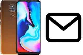 Richten Sie E-Mails auf dem Motorola Moto E7 Plus ein
