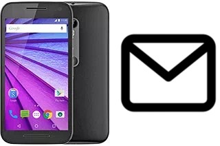 Richten Sie E-Mails auf dem Motorola Moto G Dual SIM (3rd gen) ein