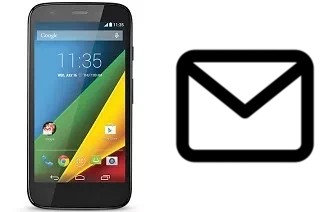 Richten Sie E-Mails auf dem Motorola Moto G ein