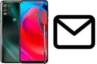 Richten Sie E-Mails auf dem Motorola Moto G Stylus 5G ein