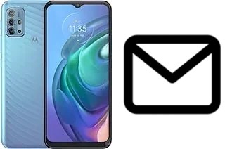 Richten Sie E-Mails auf dem Motorola Moto G10 Power ein